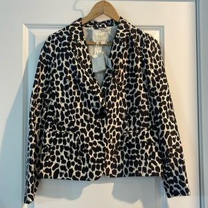 🆕 NWT KATE SPADE Silk Beverly Blazer